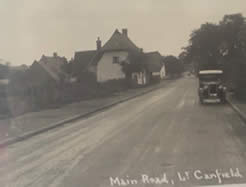 Old photo of Little Canfield